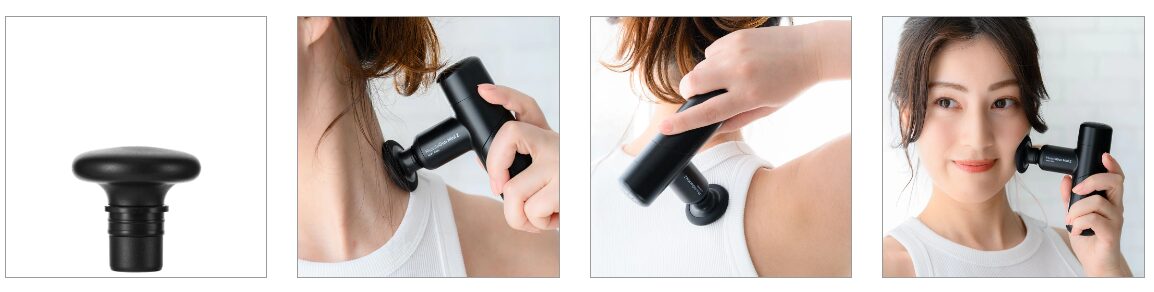 BODYPIXELマッサージガンの機能を紹介する画像